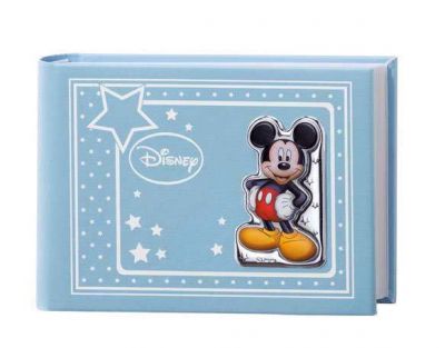 Disney Album Bimbo Topolino Laminato Argento 20X15