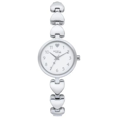 Breil Solo Tempo Acciaio Quadrante Bianco Bt Heart