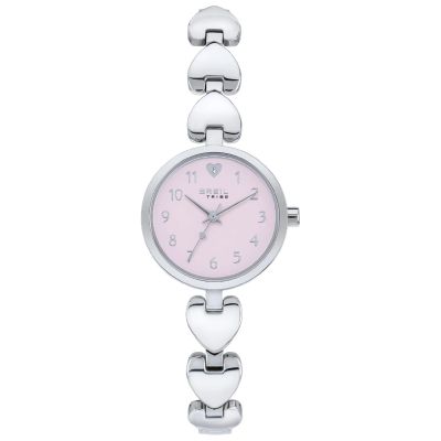 Breil Solo Tempo Acciaio Quadrante Rosa Bt Heart