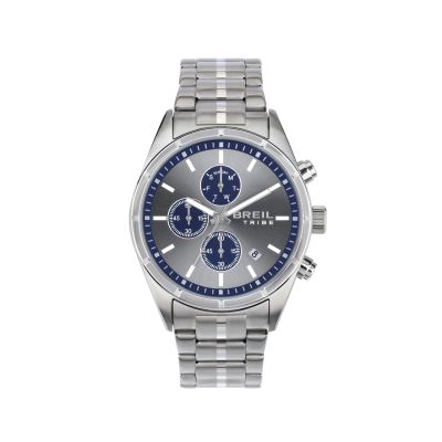 Breil Cronografo Acciaio Quadrante Grigio-Blu Captain