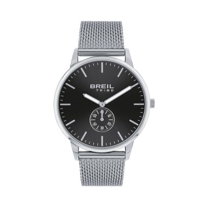 Breil Solo Tempo Acciaio Quadrante Nero Avery