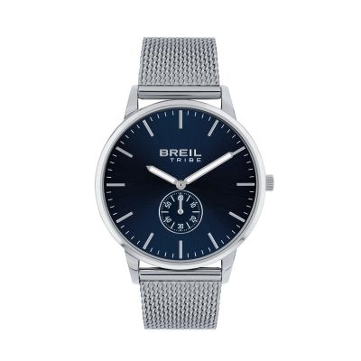 Breil Solo Tempo Acciaio Quadrante Blu Avery