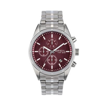 Breil Cronografo Acciaio Quadrante Bordeaux Captain
