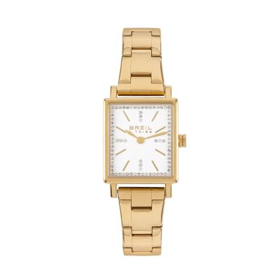 Breil Solo Tempo Acciaio Gold Quadrante Bianco Divine