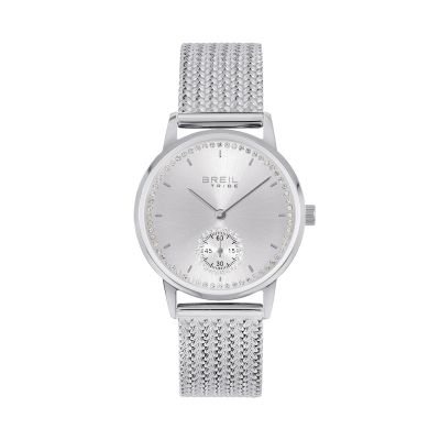 Breil Solo Tempo Acciaio Quadrante Silver Drop