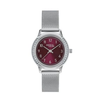Breil Solo Tempo Acciaio Quadrante Bordeaux Eye To Eye