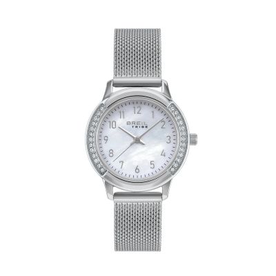 Breil Solo Tempo Acciaio Quadrante Silver Eye To Eye