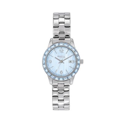 Breil Solo Tempo Acciaio Quadrante Azzurro Glow And Go
