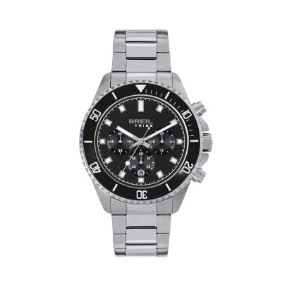 Breil Cronografo Acciaio Quadrante Nero Stand Guard