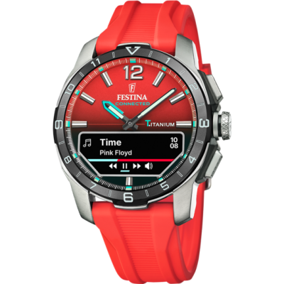 Festina Orologio Titanio Connected D Rosso