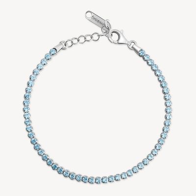 Brosway Tennis Argento Cristalli Light Sapphire Fancy