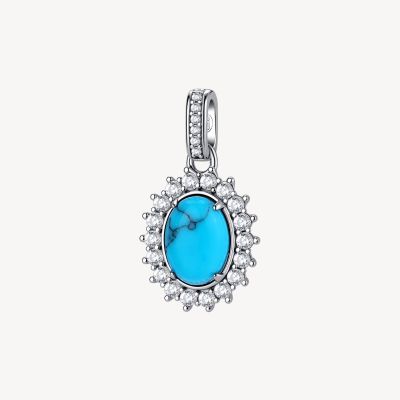 Brosway Pendente kate Argento Turchese e Zirconi Fancy