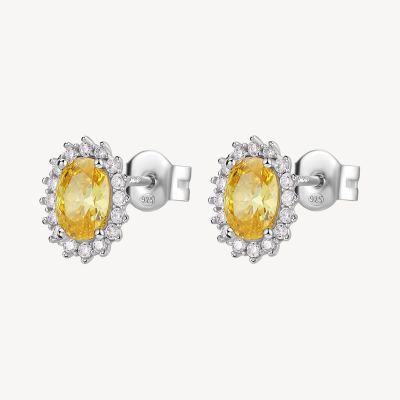 Brosway Orecchini Argento Kate Giallo Fancy