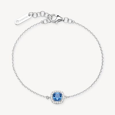 Brosway Bracciale Argento Zircone Zaffiro Fancy