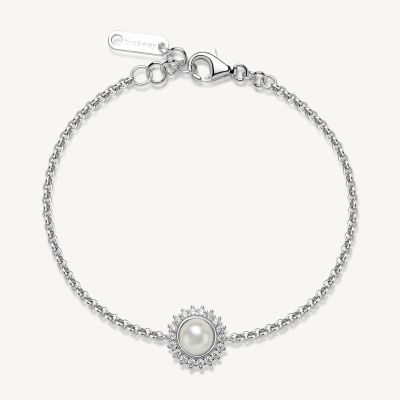 Brosway Bracciale Argento Perla e Zirconi Fancy