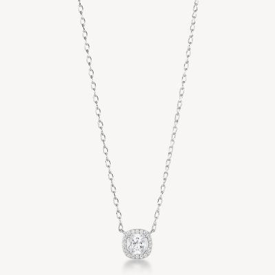 Brosway Collana Argento Zirconi Bianchi Fancy