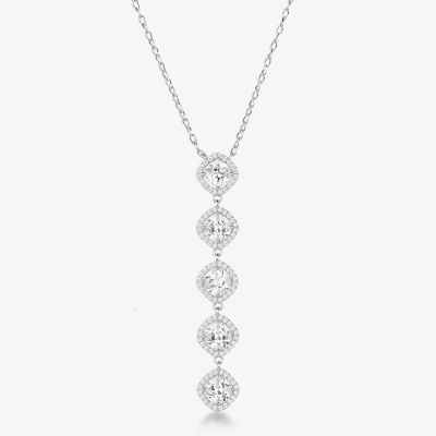Brosway Collana Argento Zirconi Bianchi Fancy