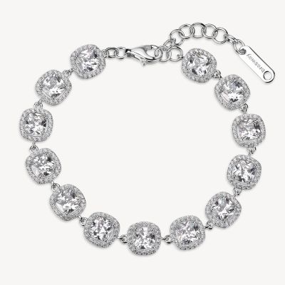 Brosway Bracciale Argento Zirconi Bianchi Fancy
