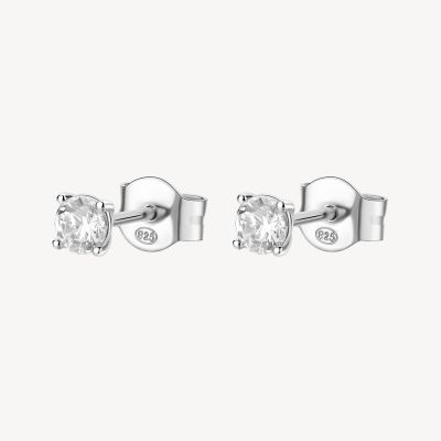 Brosway Orecchini Argento Cristalli Bianchi Fancy