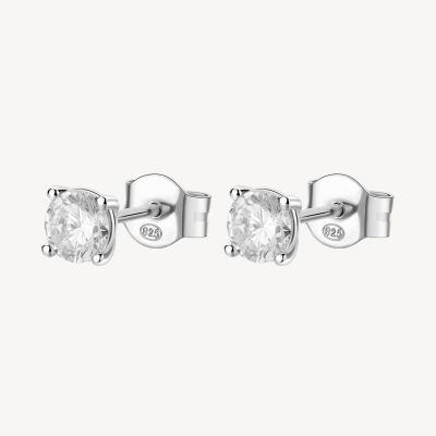 Brosway Orecchini Argento Cristalli Bianchi Fancy