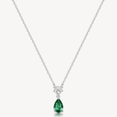 Brosway Collana Argento Cristalli Emerald Fancy