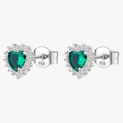 Brosway Orecchini Argento Cristalli Emerald Fancy