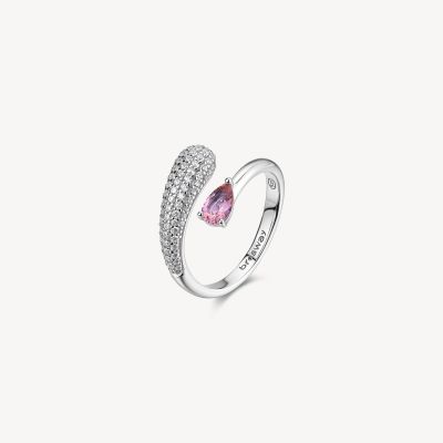 Brosway Anello Argento Zirconi e Vintage Rose Fancy