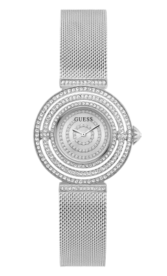 Guess Orologio Solo Tempo Acciaio e Zirconi