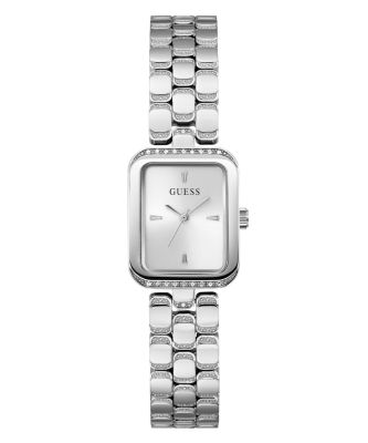 Guess Orologio Solo Tempo Acciaio Quadrante Silver