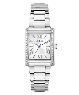 Guess Orologio Solo Tempo Acciaio Quadrante Silver