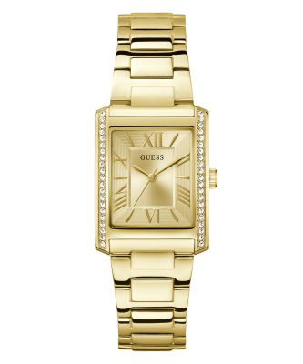 Guess Orologio Solo Tempo Acciaio Gold Quadrante Gold