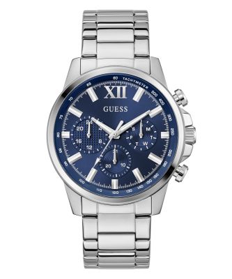 Guess Orologio Cronogrago Acciaio Quadrante Blu