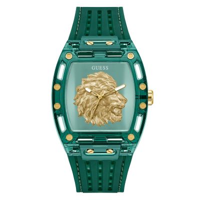 Guess Orologio Solo Tempo Resina Verde Phoenix