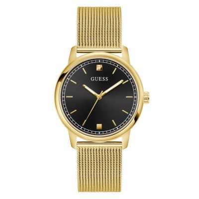 Guess Orologio Solo Tempo Acciaio Gold Chandler