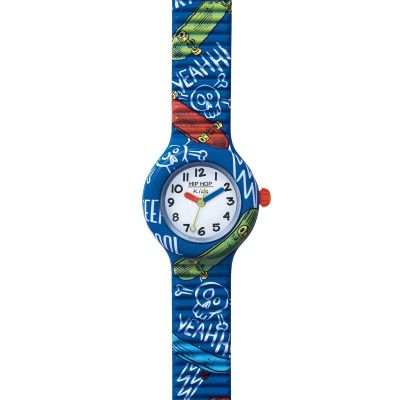 Hip Hop Solo Tempo Con Skateboard Quadrante Bianco