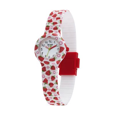 Hip Hop Solo Tempo Con Fragole Quadrante Bianco