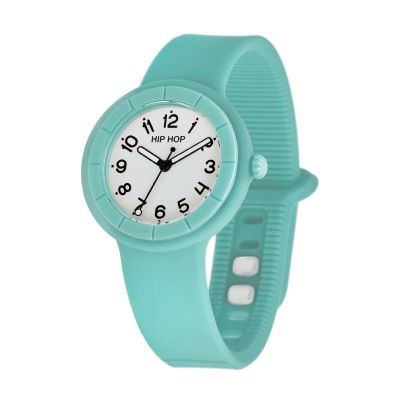 Hip Hop Solo Tempo Verde Acqua Quadrante Bianco