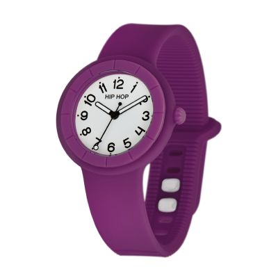 Hip Hop Solo Tempo Viola Quadrante Bianco