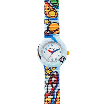 Hip Hop Solo Tempo Con Razzi Quadrante Bianco