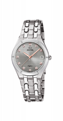 Jaguar Orologio Solo Tempo Donna Acciaio Silver Executive