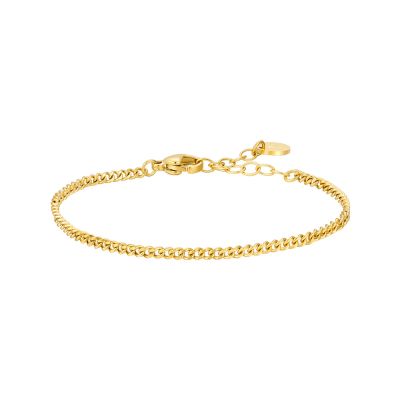 Luca Barra Bracciale Kids Catena Acciaio Gold