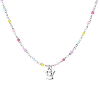 Luca Barra Collana Kids Con Angelo