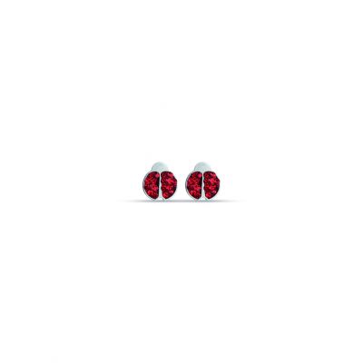 Luca Barra Orecchini Donna Coccinella con Cristalli