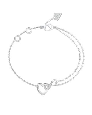 Guess Bracciale Acciaio Cuore con Infinito