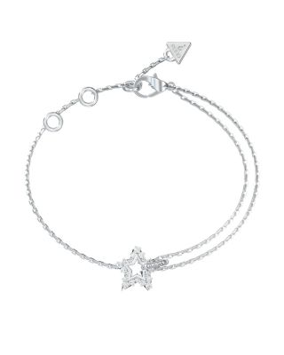 Guess Bracciale Acciaio Stella con Zirconi