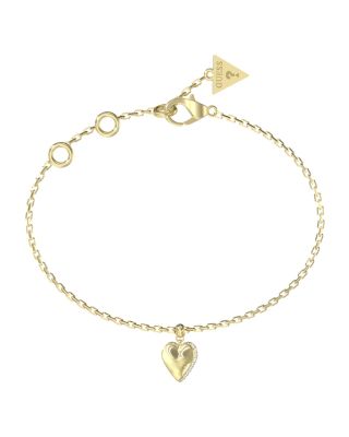 Guess Bracciale Acciaio Gold con Cuore