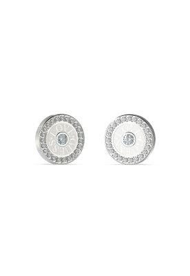 Guess Orecchini Acciaio Cristalli Bianchi Love Guess