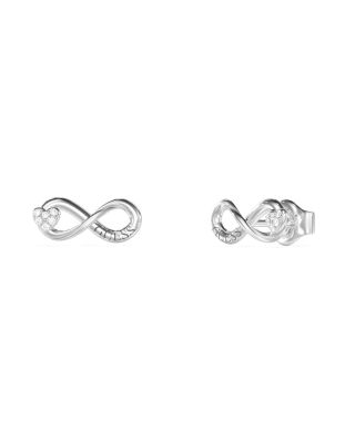 Guess Orecchini Acciaio Infinito con Cuore
