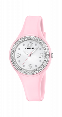 Calypso Orologio Donna Gomma Solo Tempo Rosa