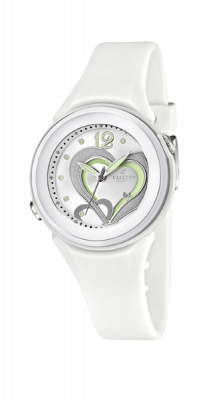 Calypso Orologio Donna Gomma Solo Tempo Bianco